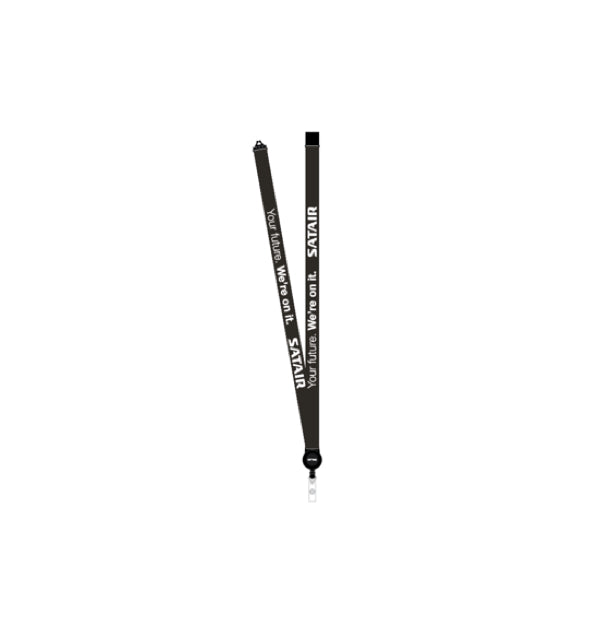 Satair: Black Lanyard